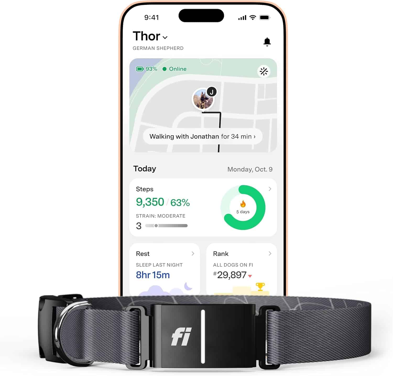 Fi Series 3 Smart Dog Collar